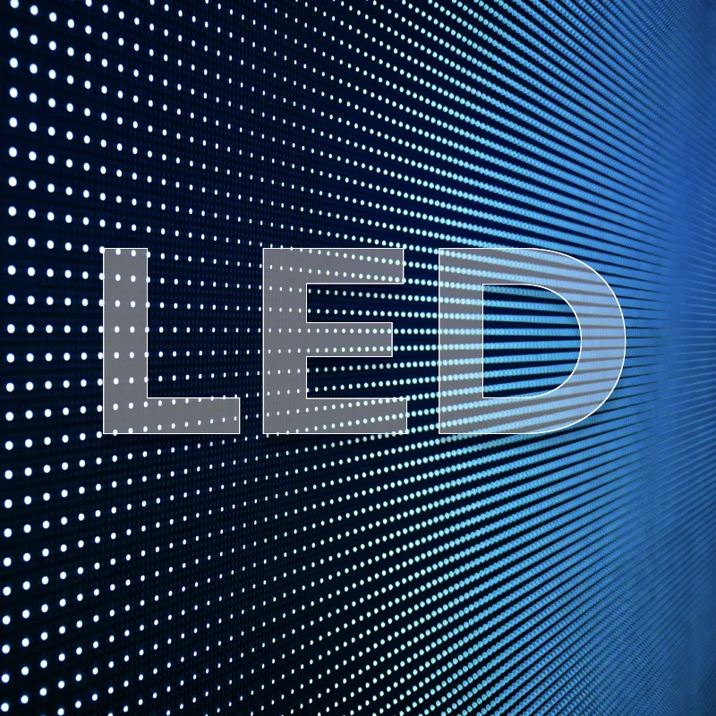 led