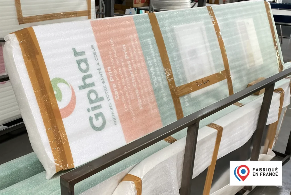 fabrication signaletique giphar