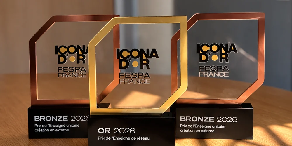Trophees icona or enseigne reseau 2026
